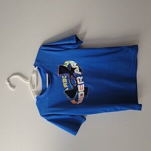 Boys Blue Under Armour Lightweight Shirt, Size 6